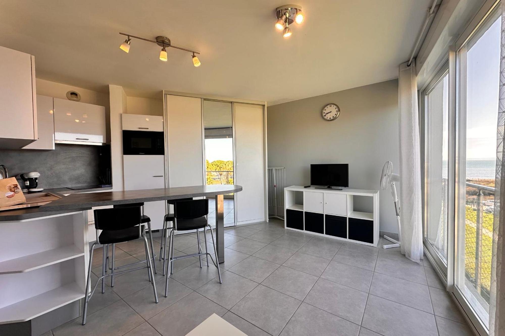Les Pieds Dans Le Sable Appartement Vue Mer 1 Chambre 1 Cabine Le Grau-du-Roi Eksteriør bilde